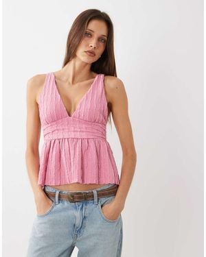 Cotton On Greta Babydoll Tank - Pink