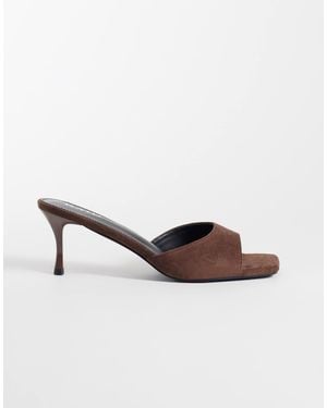 Raid Wide Fit Cerese mules mit absatz - Natur
