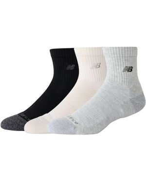 New Balance Active premium 3er-pack quarter-socken - Mehrfarbig