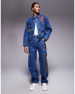 ICECREAM Mascot Co-ord Denim Straight Leg Jeans - Blue