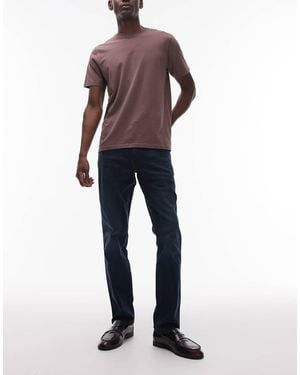 Wrangler Vaqueros Azul Añil Lavado De Corte Slim Texas De -Negro