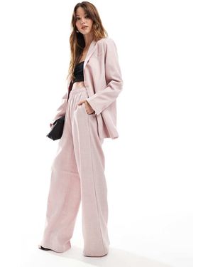 Vero Moda Pull On Trouser Co-Ord - Pink