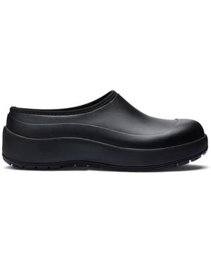 Rains 70250 Mirage Waterproof Rubber Mule Clog - Black