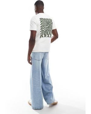 Farah – amesbury – t-shirt - Blau