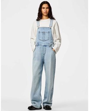 Pieces – hose aus denim - Blau