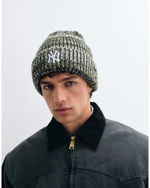 KTZ Ny yankees bonnet côtelé en maille chinée multicolore - Vert