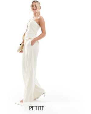 Extro & Vert Petite Extro & vert – petite – elegante slim fit hose - Weiß