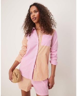 Glamorous Long Sleeves Shirt - Pink