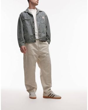 Carhartt Walter Double Knee Cargo Trouser - Grey