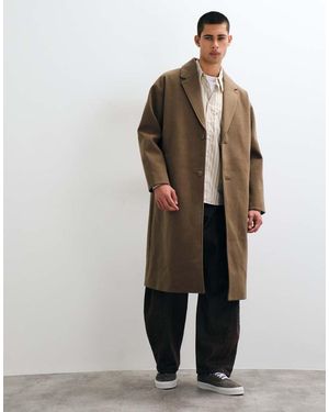 Only & Sons Longline Overcoat - Multicolour