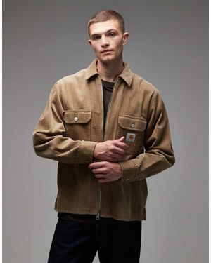 Carhartt Reynold Cord Overshirt - Grey