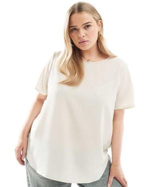 ONLY Short Sleeve Top - White