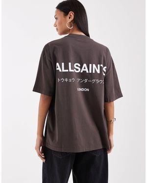 AllSaints Underground Etta T-shirt - Black