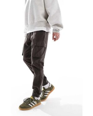 French Connection French Connection Cargo Pocket Linen Trousers - Black