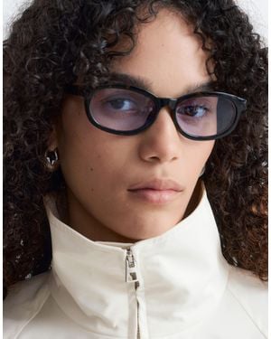 & Other Stories Rectangle Sunglasses - Black