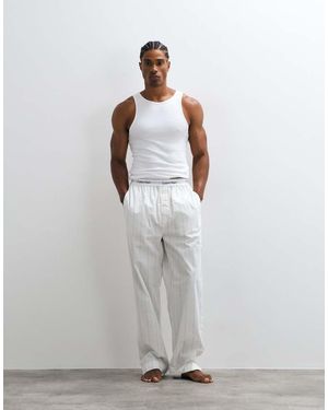 Calvin Klein Cotton Pyjama Trousers - Grey