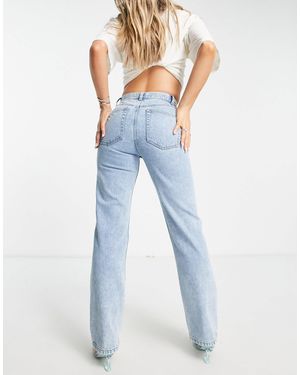 ASOS – straight jeans - Blau