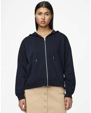 Pieces Hoodie - Blauw