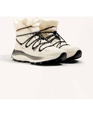 Oysho Vibram Waterproof High-Top Trainers - White