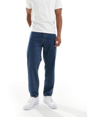 Jack & Jones – eddie – loose fit jeans - Blau