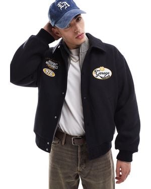 Bershka Harrington Jacket - Black