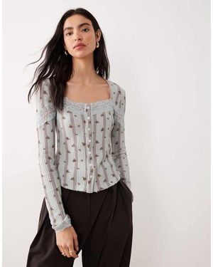 Free People Let's Party - Grijs