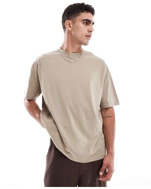 ASOS Essential Oversized T-Shirt - Natural