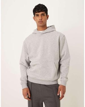 ASOS Essentials Relaxed Fit Hoodie - Grey