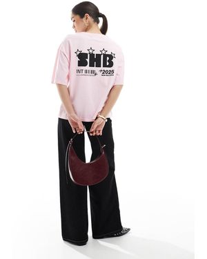 Pull&Bear – t-shirt - Pink