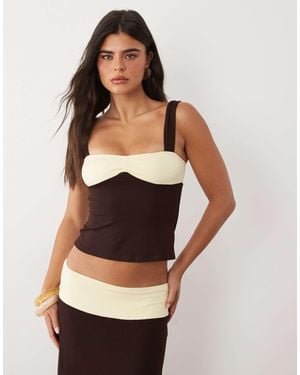 Motel Lure Top Co-ord - Black