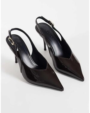 ASOS Serena Slingback Stiletto Hakken - Bruin