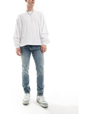 River Island Skinny Fit Jeans - Blue