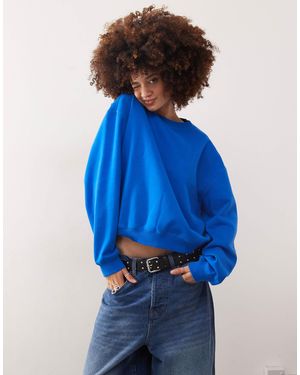 Weekday Essence Sweatshirt - Blue