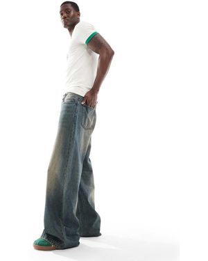 Cotton On Super baggy Y2k Jean - White