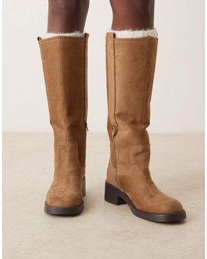 ASOS Conan Pull On Chunky Boots - Brown