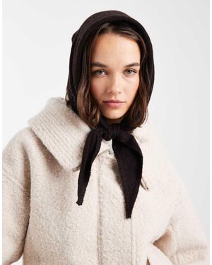 Vero Moda Superzachte Driehoekige Sjaal Van Wolmix - Naturel