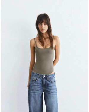Pull&Bear – polyamid-body - Blau