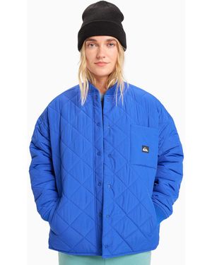 Quiksilver – shining – steppjacke - Blau