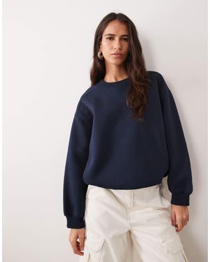 ASOS Sweatshirt mit rundhalsausschnitt - Blau