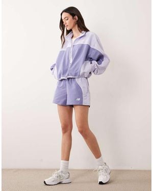 New Balance Trackside Woven Short - Purple