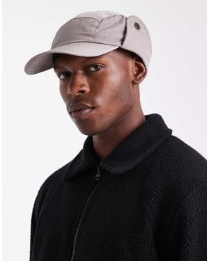 ASOS Cappellino Stile Trapper Grigio - Nero
