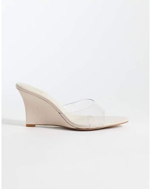 SIMMI Simmi London Belize Wedge Sandals - White