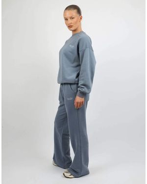 SIMMI Wide Leg Joggers - Blue