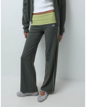 Champion Future Memories Fold Over Waistband Trousers - Green