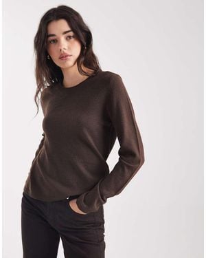 ONLY Round Neck Knitted Top - Blue