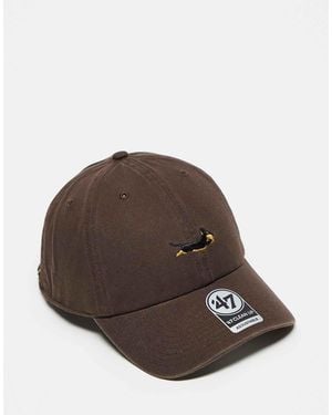 '47 – clean up – baseballkappe - Braun