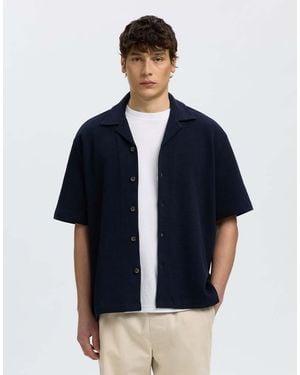 SELECTED Overshirt - Blue