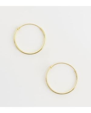 Kingsley Ryan Plated 18Mm Hoops - Metallic