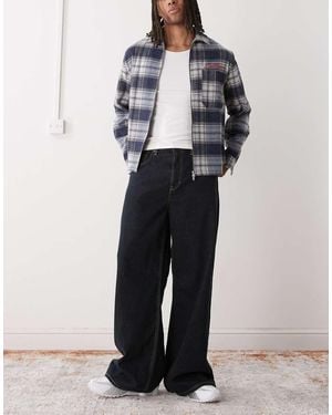 Weekday Wide Leg Flare Jeans - Blue