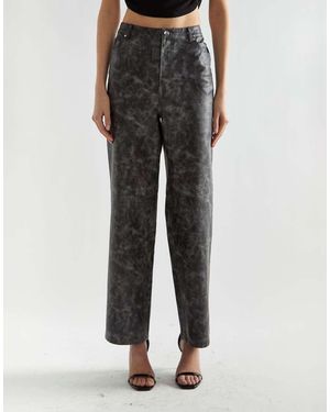 NARRATED Cropped Trouser - Black